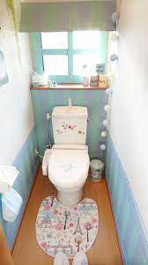 100均グッズでトイレを可愛いくカフェ風に インテリア 収納 カフェ風 100均 インテリア
