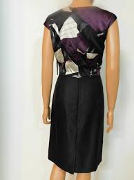Antonio Melani Multicolor New Cap Sleeve Sheath Short Work Office Dress Size 12 L 62 Off Retail