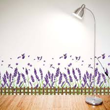 Shop for purple flowers wall art from the world's greatest living artists. Lavender Wall Stickers For Living Room Bedroom Wall Stickers Living Room Purple Colour Flowers Lavender Wall