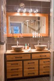 Meuble Sous Vasque Original Pour Salle De Bain Industrielle Buffet En Chene Et Metal Miroir En Chene Meuble Sous Vasque Meuble Vasque Meuble Sous Vasque Bois