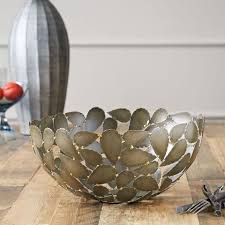Heavy Metal Home 30 Ways To Rock Metal Decor Decorative Bowls Metal Bowl Decor Metal Decor