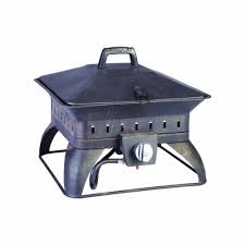 Fire pit bowl styles, designed and crafted by fire pit art. Living Accents 4794061 Porcelain Steel Square Portable Propane Fire Pit 14 6 X 18 7 X 18 1 Fry S Food Stores