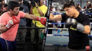 Garcia appears headed toward a welterweight showdown with the legendary pacquiao, a source close to the fighters told yahoo sports on saturday. Manny Pacquiao Vs Mikey Garcia Side By Side Mitt Workout Comparison Youtube