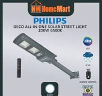 (New) PHILIPS SOLAR All-In-One Street Light 100W/200W 6500K ( 1 Year  Warranty )