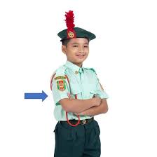 Apa yang ada diotak mu, lis?!. Baju Tunas Kadet Remaja Sekolah Lengan Pendek Tkrs Shopee Malaysia