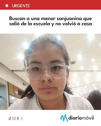 URGENTE BÚSQUEDA EN SAN JUAN ❗️🗣 Alison Ahumada, de tan solo 12 años, se  encuentra desaparecida desde el mediodía de este lunes 14 de abril, tras  salir de la escuela. La familia