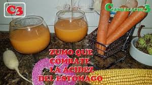 Zumo Que Combate La Acidez De Estomago Youtube