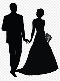 Doodle Art Wedding Cards Grooms Colouring Cardmaking Wedding Cake Topper Silhouette Groom And Bride Acrylic Free Transparent Png Clipart Images Download