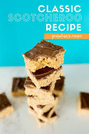 Scotcheroos Are Delicious Rice Krispie Treats With Chocolate Chips Butte In 2020 Chocolate Dessert Recipes Peanut Butter Rice Krispie Treats Dessert Recipes