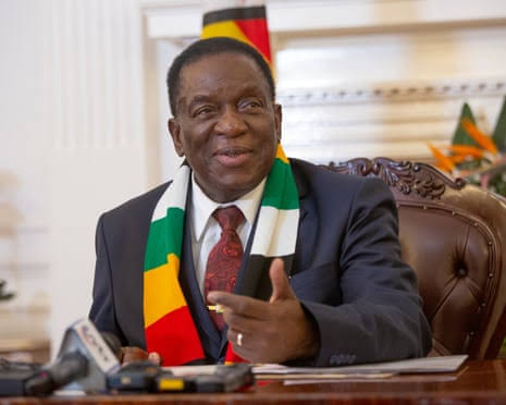 Emmerson Mnangagwa | The Guardian