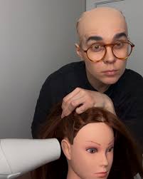 My Italian hairdresser the morning of my wedding…new character dropping