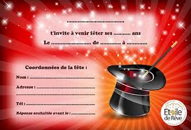 Profite de ta jeunesse et amuse toi ! Carton Invitation Anniversaire Gratuit Etoile De Reve Animations