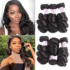 Beautyforever.com online sells human hair weave,brazilian hair,virgin hair,human hair bundles,human hair extensions,for your forever beauty choose . Beauty Forever Hair Brazilian Virgin Hair Loose Wave Weft 3bundles 100 Unprocessed Human Virgin Remy Hair Extensions Natural Color 95 100g Pc 16 16 16 By Beauty Forever Amazon De Beauty