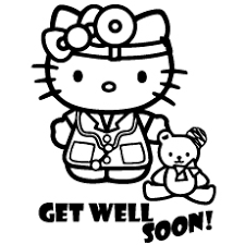 Do not forget to ask your child to write a special message on the card. Top 25 Free Printable Get Well Soon Coloring Pages Online