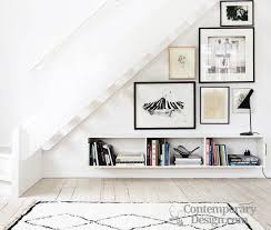 Let us take a look into some of our favourite modern showcase designs for hall, which gives an amazing look to your home. Showcase Designs Under Staircase Contemporary Design Hallway Decorating Home Under Stairs