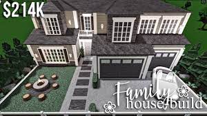 Family House Build Roblox Bloxburg Gamingwithv Youtube Building A House Family House Building