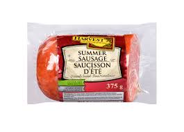 Homemade summer sausage and pepperoni recipes summer sausage and pepperoni summer sausage and pepperoni just like from the store, no pork, can use all we all love summer sausage and we all love garlic! Chub Summer Sausage 375g Harvest Meats