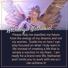 Peroshini Naidoo On Instagram Archangel Nathaniel Is A Wonderful Angel To Work With If We Need Help Manifesting Ou Archangels Manifestation Archangel Prayers