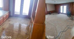 If the floodwater was clean (broken pipe, burst washing machine supply hose or a foundation leak), you can probably dry out and save the carpet (the pad is iffy). Flooded Basement Repair Twin Cities
