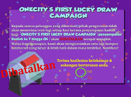 Rakaman terima kasih kepada semua yang terlibat. To All Our Valued Customers We Regret Onecity Shopping Centre Facebook