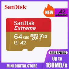 Sandisk 32gb 64gb 128gb ultra extreme pro micro sd memory card sdhc xc a1 v30 u3. Sandisk Extreme Plus Micro Sd Card A2 U3 V30 64gb 128gb 256gb Memory Card 160mb S Class10 Tf Flash Card Mecard Micro Sd Kart Micro Sd Cards Aliexpress