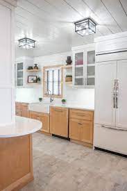 The antique white kitchen cabinet serving some beautiful look go to along with wood flooring. 75 Beautiful Kitchen With Light Wood Cabinets And Quartz Countertops Pictures Ideas August 2021 Houzz