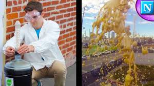World Record Soda Mentos Geyser Youtube