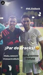 Alejandro romero gamarra (born 11 january 1995) is a paraguayan footballer who plays as a central attacking midfielder for american club new york red bulls. Informacion Quemera Anoche Se Enfrentaron Alejandro Romero Gamarra Ny Red Bull Y Gonzalo Martinez Atlanta United Gano El Equipo De Kaku 1 0 Con Asistencia Del 10 Facebook