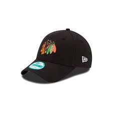 Vintage starter chicago blackhawks the right hat snapback cap black big logo. New Era Nhl Chicago Blackhawks The League 9forty Adjustable Cap Mannschaften Aus Usa Sports Gb