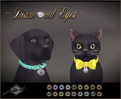 Sims 4 Designs Diamond Eyes Sims 4 Downloads Sims Pets Sims 4 Pets Sims 4
