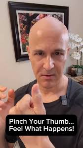 Pinch Your Thumb and Feel What Happens! #drmandell #health #brain #sleep