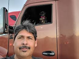 Dream about being in a truck driven by a colleague