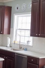 House Tour Kitchen Backsplash For White Cabinets White Modern Kitchen Trendy Kitchen Backsplash