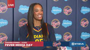 DeWanna Bonner talks about her 1st season with the Indiana Fever | Indiana  Fever Media Day | wthr.com