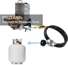 Maybe you would like to learn more about one of these? Buy Dozyant 6 Feet Quick Connect Propane Hose With Regulator Replacement For Olympian 5100 5500 Rv Grill Parts And Other Low Pressure Lp Gas Grill Heater 1 4 Female Quick Connect Adapter X