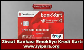 ziraat bankasi emekliye kredi karti 2019 iyipara org kar kartlar finans