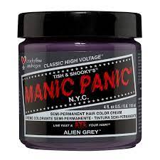Manic panic hair colors are safe to mix to create custom shades making the possibilities of shades endless; Buy Manic Panic Alien Grey Hair Dye Online In Vietnam B07j21xfv2