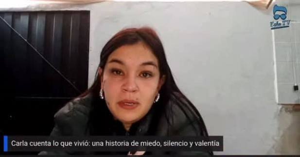 @eche_cristian entrevista a Carla una mujer con una historia dura de vida y también declara su paso por Wachitas Bar relacionado al caso de Agostina Vega