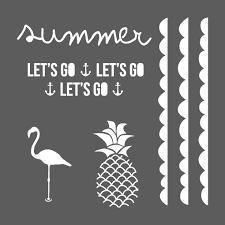 Pochoir Flamant Rose Et Ananas Pochoir Flamant Rose Dessin Flamant Rose