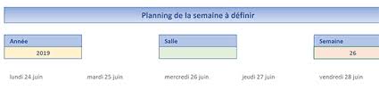 Before you visit, we encourage you to contact us by phone, email, or online chat. Planning Excel En Fonction Du Numero De Semaine