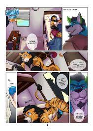 Zourik - Sneaky Slut furry gay porn comic