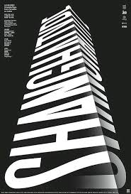 Black And White Graphic Design Poster I Love Posters That Use Typography As The Illustrative Medium It S Something I Want To Get Better Typographic Design Graphic Design Posters Typographic Poster