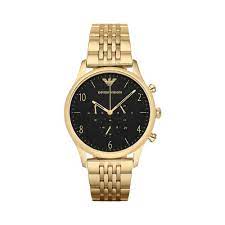 Maybe you would like to learn more about one of these? New Emporio Armani Ar1893 Mens Watch Gold Black Chronograph Stainless Ar1893 Ebay