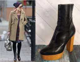 Rag & bone newbury ankle boots camel canvas size 38 high heel booties. Stella Mccartney 37 Black Vegan Amil Harris Wood Platform Ankle Boots 6 5 Stellamccartney Ankleboots Botas