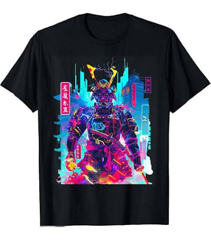 Camiseta Heavyweight 'Tokyo Cyberpunk'