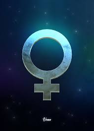 Venus Space Poster Print Metal Posters Em 2020 Astrologia