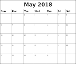 This list of holidays includes both public holidays and observances in malaysia. May Calendar 2018 Printable With Holidays