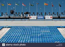 Bank Of Seating At The Edinburgh Castle Esplanade In Place