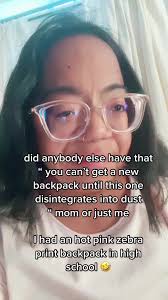 Can’t flirt with tommy with my shit stained hot pink backpack #fyp