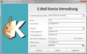 Imap Konto Von Gmx Mit Kunomail Abrufen Kunomail Einstellungen Fur Ihr Emailkonto Kunomail News Und Tipps Tricks Mailhilfe De